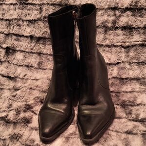 Dolce Vita Black Ankle Boots